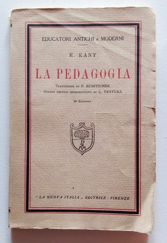 Pedagogia kant 1931 - kant.,