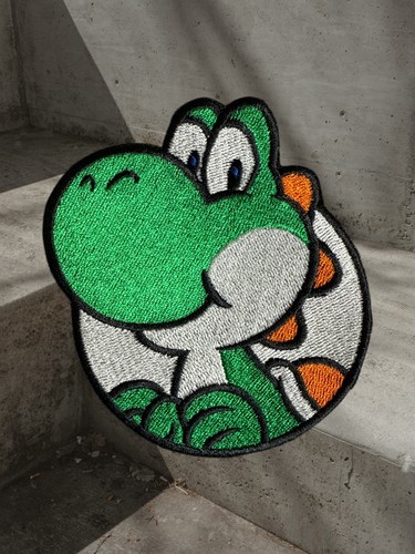 Toppa ricamo yoshi - toppa,