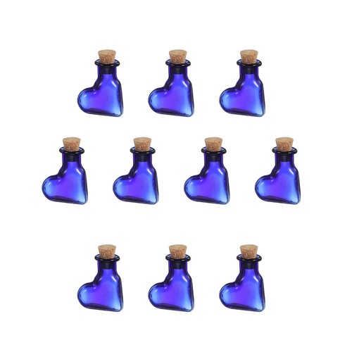 Mini glass bottles - 10,