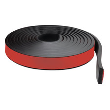 Neoprene Adesivo, Rotolo Gomma, 20Mmx5Mmx3M Rotoli Di Gomma Adesiva Gomma Antisc