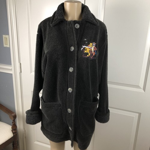 Giacca cappotto pile nero