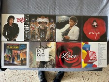 lotto 25 vinili 33 giri rock