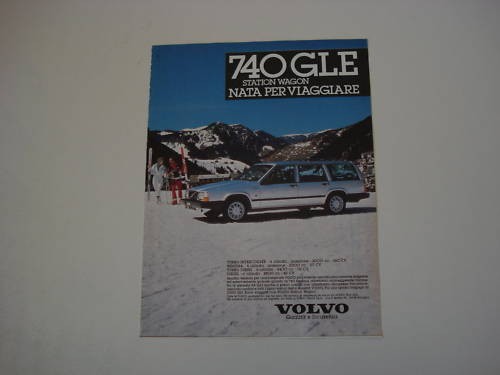 Advertising pubblicità 1985 - advertising,