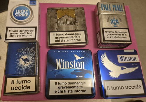 Lotto scatole latta - lotto,