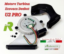 Motore Turbina Motorino Ventolina Aspirazione per Robot Ecovacs U2 Pro Deebot