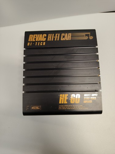 Amplificatore revac he60 - amplificatore,