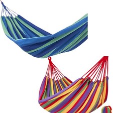 AMACA DA GIARDINO MATRIMONIALE O SINGOLA COLORATA SACCA COTONE CAMPEGGIO TENDA