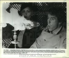 1981 Press Photo Michael Crawford and Barbara Carrera in "Condorman" - mjp08273