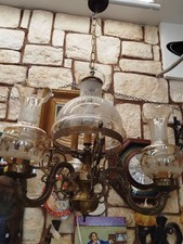 Lampadario anni 60' ottone