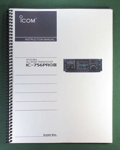 Icom 756pro iiii manuale - ic-756pro,