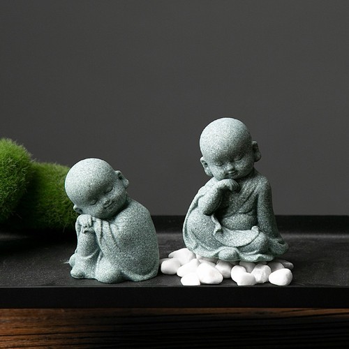 Piccole statuine monaco buddha - statuine,