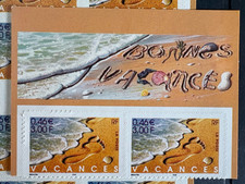 Variété double frappe timbre