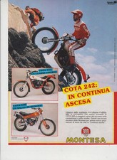 advertising Pubblicità -MOTO MONTESA COTA 242  1984 MOTOSPAGNOLE TRIAL EPOCA
