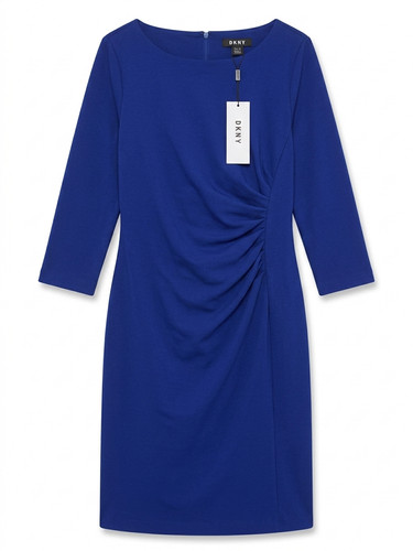 Abito blu royal dkny - abito,