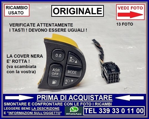 Pulsantiera tasti serbatoio - pulsantiera, sx