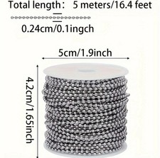 Catena acciaio inox 5m