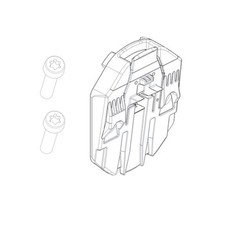 piastra di fissaggio powertube