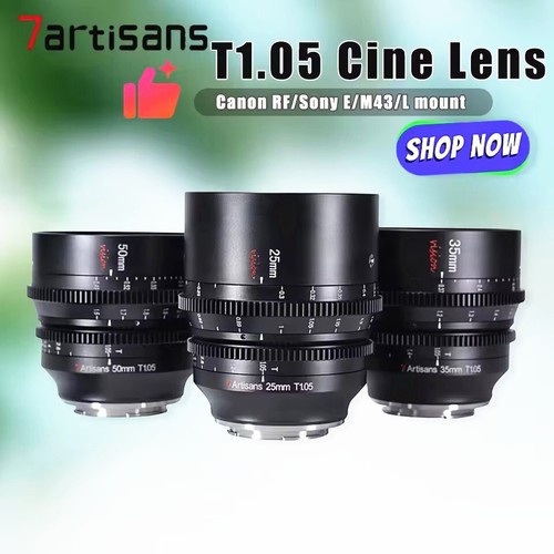 7artisans 25mm 35mm 50mm - , t1.05
