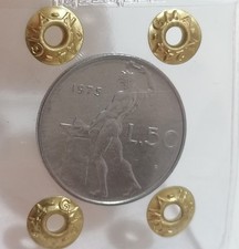 ITALIA ?? - 50 lire Vulcano 1975 - R/ 5 più lungo (FDC periziata)