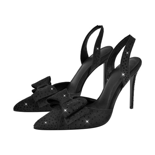 Decolte donna fiocco cristallo