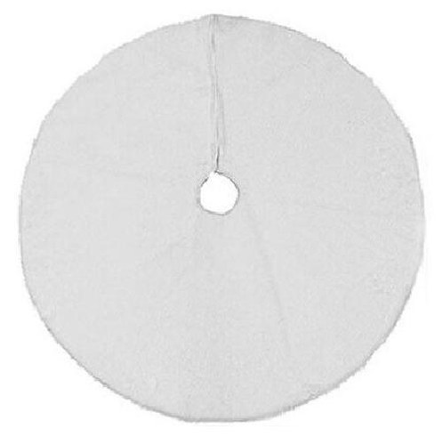 Tappeto bianco gonna copribase - tappeto,