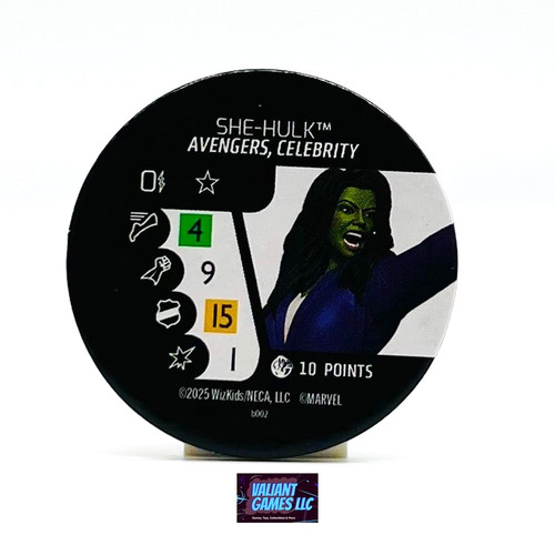 Marvel heroclix she - she-hulk, token