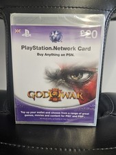 Carta Psn, £20, God Of War
