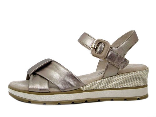 Sandali donna pelle beige - donna,
