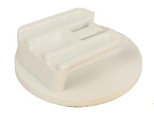 Clip adesiva bianca per