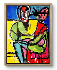 Quadro acrilico moderno