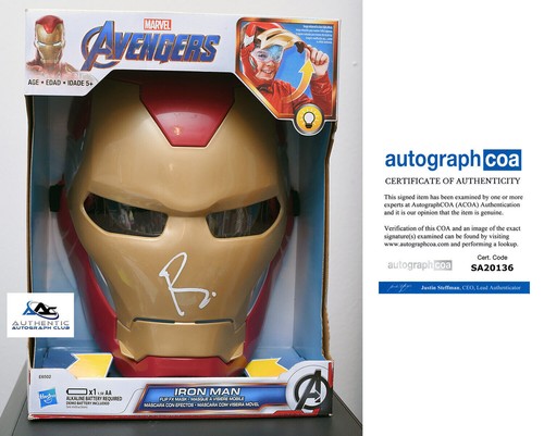 Robert downey autografo - robert,