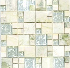 Mosaico Tessere pietra vetro