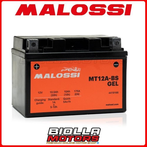Mt12a batteria malossi gel - mt12a-bs,