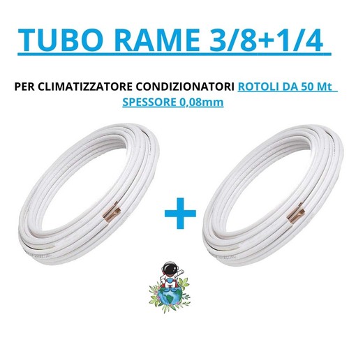 Rotolo tubo rame - rame, mt