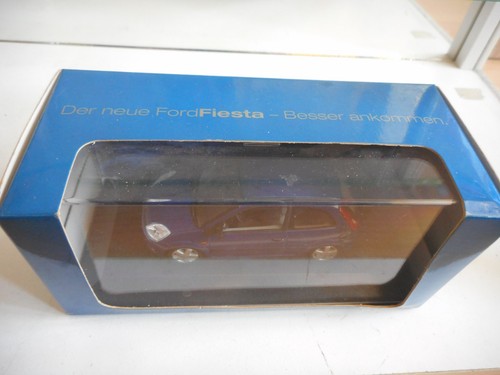 Minichamps ford fiesta - minichamps, blu