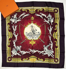 Sciarpa Hermes 90 CHIENS ET