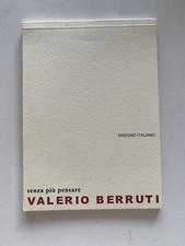 Valerio Berruti SENZA Più PENSARE catalogo di mostra d'arte