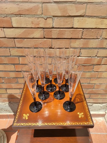 Flute gambo nero black - nero, vintage