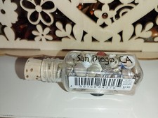 calamita souvenir USA Stati Uniti San Diego Bottiglia con Conchiglie e sabbia 
