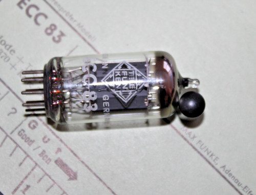 Ecc83 12ax7 telefunken - ecc83,