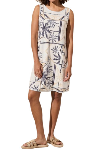 Abito smanicato tribal jeans - tribal,