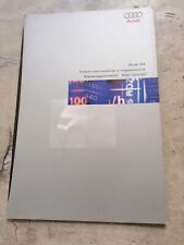 audi a4 depliant libretto brochure dati tecnici equipaggiamenti book livret