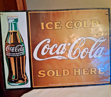 TARGA PUBBLICITARIA VINTAGE