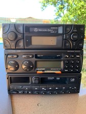 Coppia Auto radio stereo n.3   1 din  marca mercedes Beker clarion + caricatore 