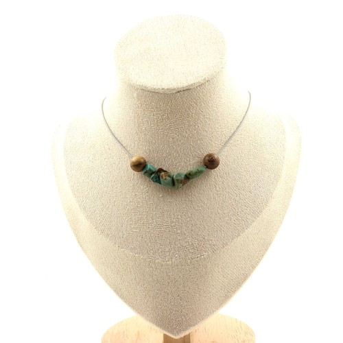 Collana perle turchesi - perle,