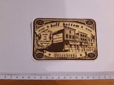 ADESIVO VINTAGE  BELL BOTTOM JEANS PICCOLO  ANNI '80