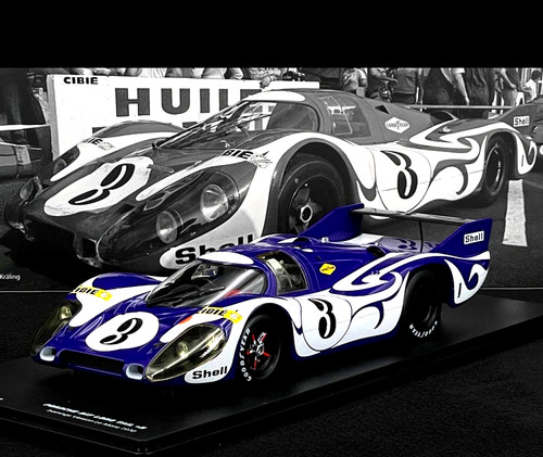 Porsche 917 long tail - long, hippie