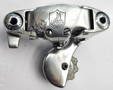 Deragliatore posteriore Campagnolo C-Record, 1a gen/1985, logo inciso, originale