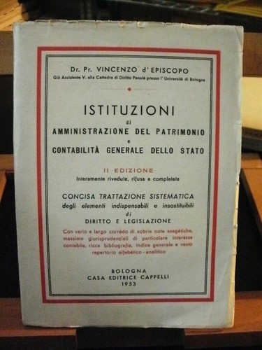 Episcopo isituzioni di - d'episcopo,