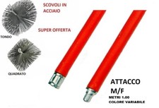 IRON CLEANING BRUSH PIPES FLUE